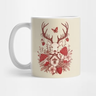 Cottagecore Aesthetics Deer Mug